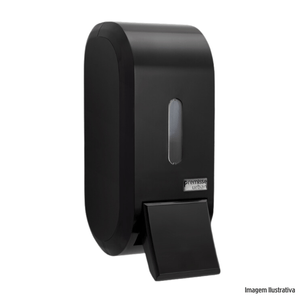 Dispenser para sabonete líquido urban 400ml preto premisse /ref:340051-2.