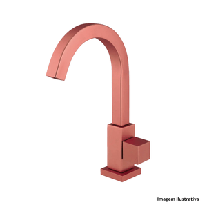 Torneira para lavatorio c65 talence 4500 rose matte mesa - imperatriz /ref.21633