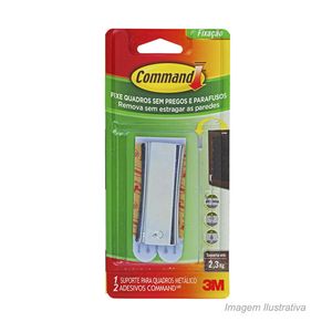 Suporte para quadros metal command - 3m