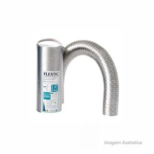 Tubo flextic 60x370mm 1,5mt alúminio - westaflex