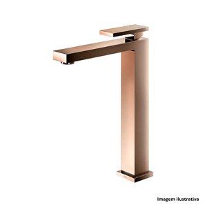 Monocomando para lavatório new edge cobre polido - docol /ref.90009254030