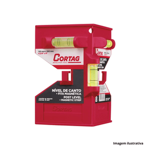 Nivel de canto 120mmx100mm - cortag /ref.60922