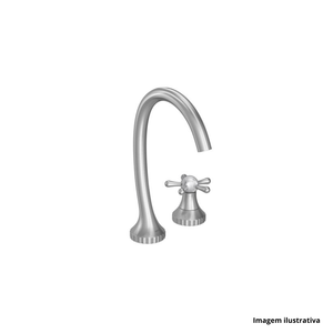Torneira para lavatório perola cromado deca / ref:1191.c108.mt.