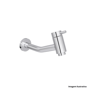 Torneira para lavatório link de parede cromada - deca /ref.1178.c.lnk