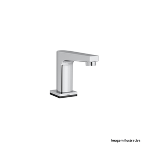 Torneira de mesa level sense touchless bica baixa para lavatório cromada - deca /ref.1785.c
