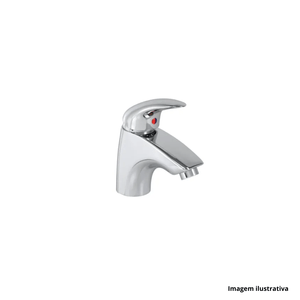 Monocomando smart de mesa bica baixa para lavatório cromado - deca /ref.2875.c71