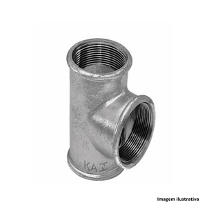 Tee galvenizado fff 1/2" - remadi /ref.cg130c