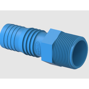 Adaptador para mangueira rosca externa 1/2" - durin