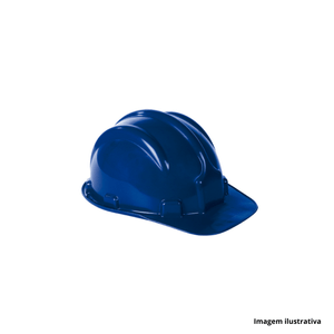 Capacete de segurança com carneira azul - vonder /ref.7.090.000.130