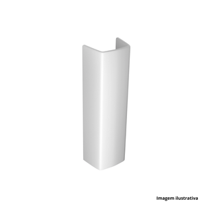 Coluna para tanque  polido 54x15,5cm deca /ref. ct.25.17