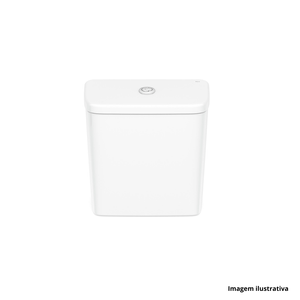 Caixa para acoplar duplo acionamento debba branco - roca /ref.b341297001