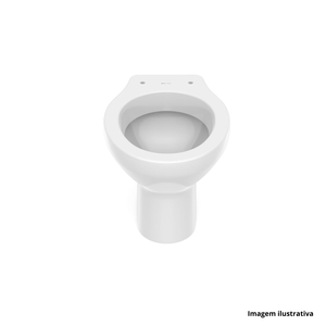 Bacia convencional polido flamingo 39x50cm branco incepa /ref. 1113010010100