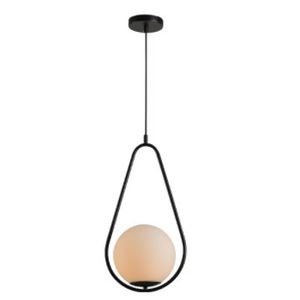 Pendente Pérola Gota Preto Fosco Avant /  1XG45
