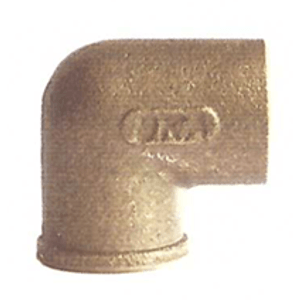 Joelho de cobre latão 22mmx1/2" - universo conexões