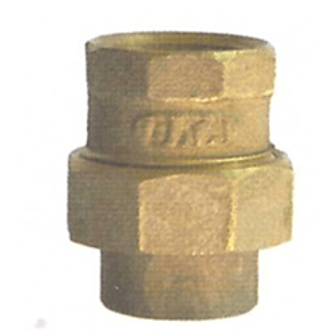 União de cobre latão 22mm - universo conexões