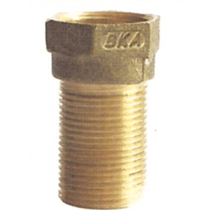Prolongador curto cobre latão 1/2"x1/2" - universo conexões