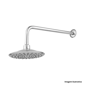 Chuveiro articulado red 6" abs - imperatriz /ref.3327