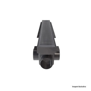 Ralo linear vazado 50ccm cinza astra /ref:rl50gv*cz.