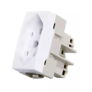 Módulo tomada 20a sleek branco margirius