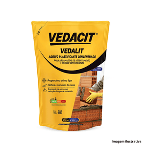 Aditivo plastificante cal líquido vedalit 0,9lt vedacit /ref.122856