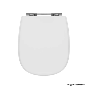 Assento mdf laqueado sabatine branco - tomdo /ref.29[713]