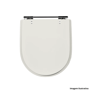 Assento sanitário calypso em poliéster biscuit - sicmol /ref.3106