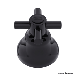 Acabamento abs c37 padrão deca/docol black blukit /ref.091704-21