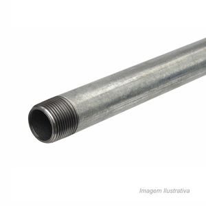 Tubo galvanizado leve 1"x2,65mm - usiminas