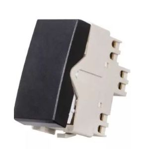 Módulo interruptor paralelo 10a clean ebony margirius