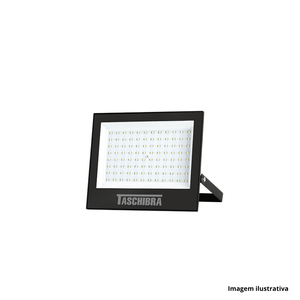 Refletor led slim tr rgb 100w preto - taschibra /ref.6543