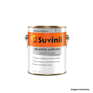 Selador acrílico 3,6 lt suvinil /ref.53445344