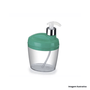 Porta sabonete líquido belle verde - arthi /ref.7752
