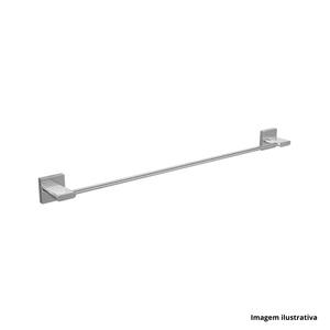 Porta toalha polo de barra 50cm cromado deca /ref:2040.c33.050.
