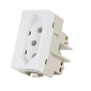 Módulo tomada 10a infinitit plus branco margirius