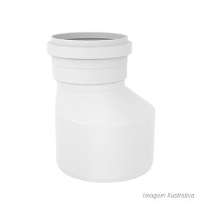 Redução de esgoto excentrica 75x50mm - tigre