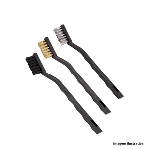 Escova manual 3 peças vonder /ref.35.99.300.300