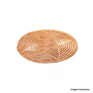Lugar americano fibra natural - lyor /ref.5486