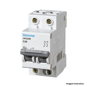 Disjuntor din jw 225e 2x25 3ka - eletromar /ref.e89133