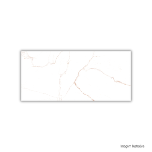 Porcelanato acetinado branco pigues 62x121 damme / ref: ar12256.