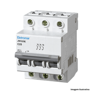 Disjuntor din jw 325e 3x25 3ka - eletromar /ref.e89143