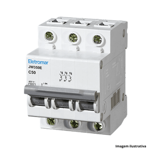 Disjuntor din jw 350e 3x50 3ka - eletromar /ref.e89146