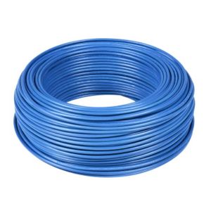 Cabo flexível 4mm rolo com 100mts 400/750v azul sil / ref.4mm