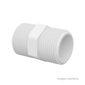 Nipel roscável paralelo 1/2 - tigre