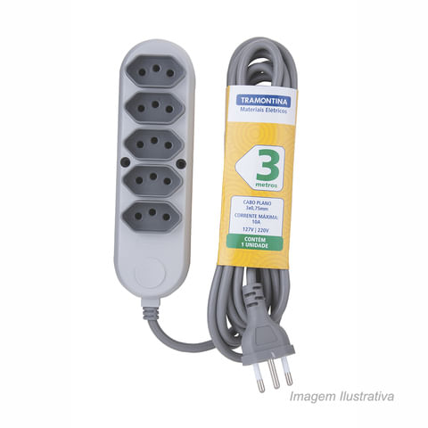 Extenso_eltrica_com_5_tomadas_10a_3mts__tramontina_4691040
