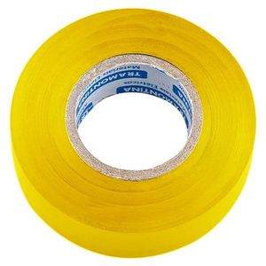 Fita isolante 19mm com 10mts amarelo - tramontina