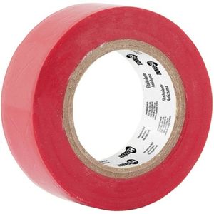 Fita isolante 19mmx10mx0,13mm - vermelho