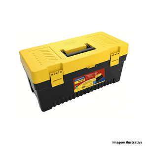 CAIXA PLÁSTICA PARA FERRAMENTAS REMOVÍVEL 20"  TRAMONTINA /ref:43804020.