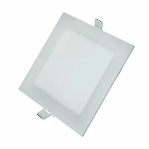 Painel de led pop quadrado embutir 12w branco 6500k - avant