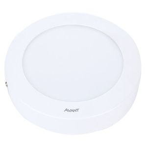 Painel de led pop redondo sobrepor 12w branco 6500k - avant