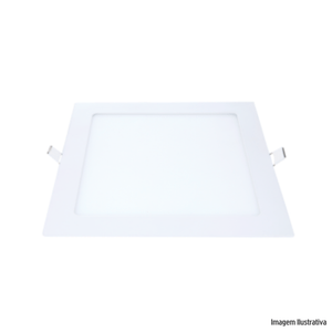 Painel de led pop quadrado embutir 18w branco 6500k avant /ref:858101378.
